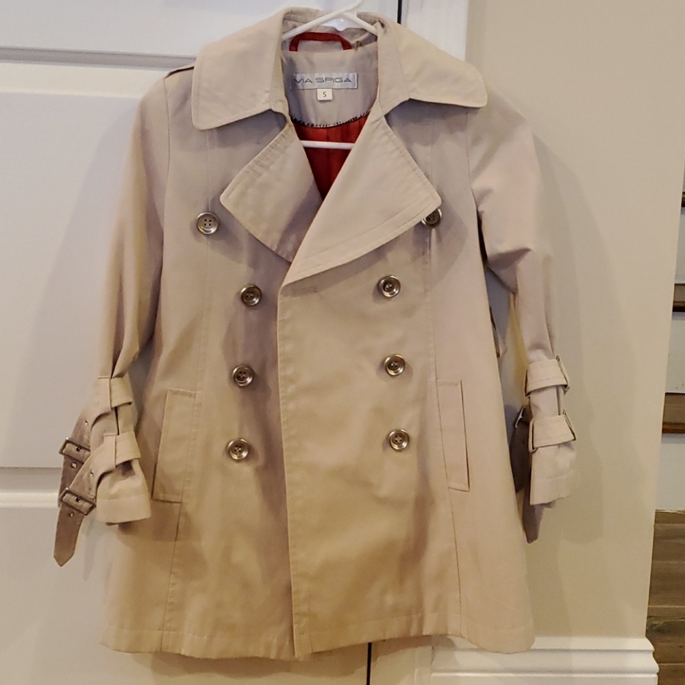Via Spiga girls trench coat